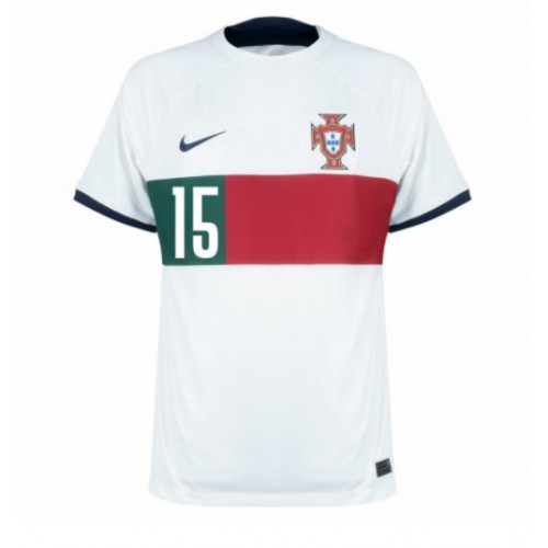 Maillot de foot le Portugal Rafael Leao #15 Extérieur Monde 2022 Manches Courte